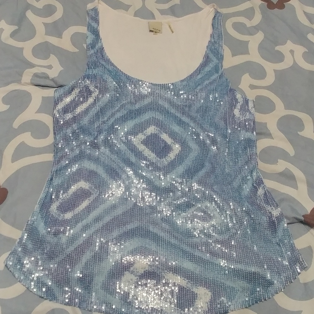 Woman's Ecru Tank Top